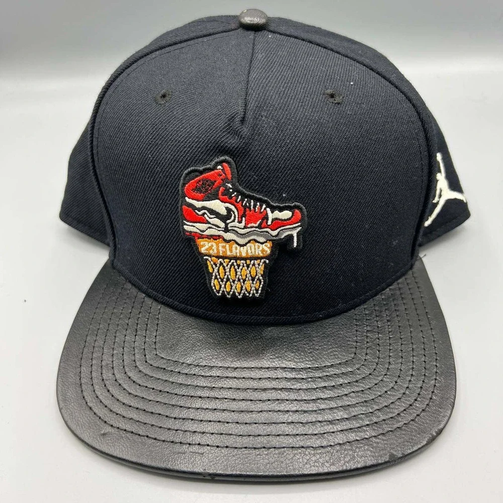 Air Jordan Hat Men Black Sundae League 23 Flavors Jumpman‎ Snap Back Cap